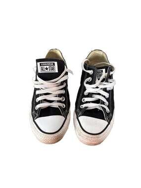 Converse Chuck Taylor All Star Low Top Canvas Sneakers Black